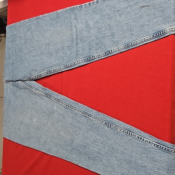 CHIC by H-I-S High rise 'Mom Jeans' 80s size 10 tall retro thick denim - Picture 12 of 13